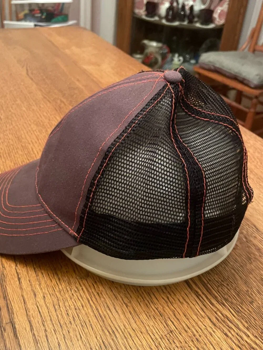 Jagermeister Brown w/Orange Highlights Snapback Trucker Hat Cap